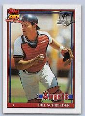 Bill Schroeder #452 Baseball Cards 1991 Topps Desert Shield Prices