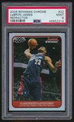 LeBron James [Refractor] #22 Basketball Cards 2006 Bowman Chrome Prices