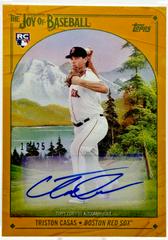 Triston Casas [Autograph Indian Yellow] #100 Baseball Cards 2023 Topps X Bob Ross The Joy Of Prices