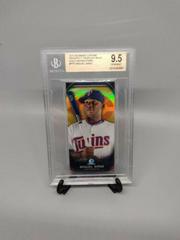 Miguel Sano [Gold Refractor] #PP-8 Baseball Cards 2015 Bowman Chrome Prospect Profiles Mini Prices