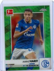 Amine Harit [Green Wave Refractor] #86 Soccer Cards 2020 Topps Chrome Bundesliga Prices