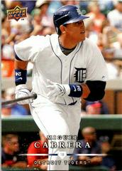 Miguel Cabrera Baseball Cards 2008 Upper Deck First Edition Prices