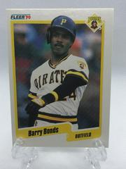 Barry Bonds Baseball Cards 1990 Fleer Prices