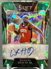 Danuel House Jr. [Green Ice] #SS-DHJ Basketball Cards 2021 Panini Select Signature Selections Prices