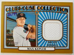 Max Kepler Baseball Cards 2021 Topps Heritage Clubhouse Collection Relics Prices