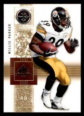 Willie Parker #77 Football Cards 2007 SP Chirography Prices