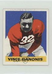 Vince Banonis Football Cards 1948 Leaf Prices