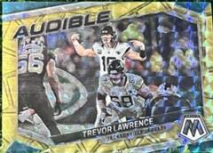 Trevor Lawrence [Gold] #AS-TL Football Cards 2023 Panini Mosaic Audible Prices