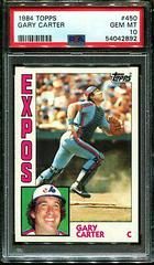 Gary Carter #450 Baseball Cards 1984 Topps Prices