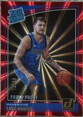 Luka Doncic [Red, Blue Laser] #177 Basketball Cards 2018 Panini Donruss Prices