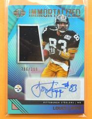 Louis Lipps Football Cards 2023 Panini Illusions Immortalized Jersey Autograph Prices