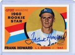 Frank Howard #65 Baseball Cards 2001 Topps Archives Autographs Prices