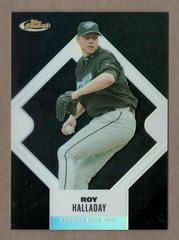 Roy Halladay [Black Refractor] #77 Baseball Cards 2006 Finest Prices