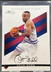 Spud Webb Basketball Cards 2008 Topps Signature Autographs Prices