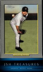 Johan Santana [Gold Glove on Knee] #160 Baseball Cards 2005 Topps Turkey Red Prices