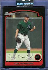 Carl Crawford Baseball Cards 2003 Bowman Prices