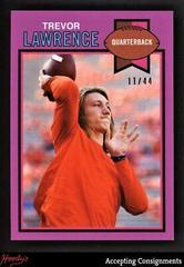 Trevor Lawrence [Purple] #19 Football Cards 2021 Topps X Trevor Lawrence Prices