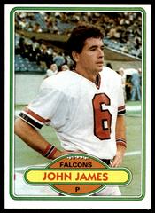 John James #126 Football Cards 1980 Topps Prices