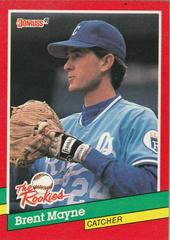 Brent Mayne Baseball Cards 1991 Donruss Rookies Prices