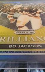 Bo Jackson [Black Gold] #BR-10 Football Cards 2023 Panini Prizm Draft Picks Brilliance Prices