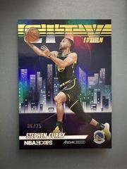 Stephen Curry [Artist Proof] #16 Basketball Cards 2022 Panini Hoops City Edition Prices