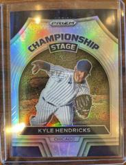 Kyle Hendricks [Silver Prizm] Baseball Cards 2022 Panini Prizm Championship Stage Prices