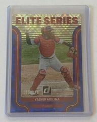 Yadier Molina [Blue] #ES-4 Baseball Cards 2022 Panini Donruss Elite Series Prices