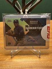 Wander Franco [Autograph] #GNC-4 Baseball Cards 2022 Topps Chrome Update Generation Now Prices