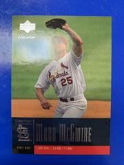 Mark McGwire #52 Baseball Cards 2001 Upper Deck Evolution Prices