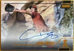 Shohei Ohtani [Orange Foil] #SCBA-SO Baseball Cards 2022 Stadium Club Autographs Prices