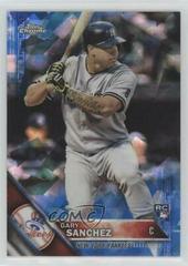 Gary Sanchez #675 Baseball Cards 2016 Topps Chrome Sapphire Prices