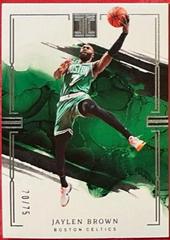 Jaylen Brown [Silver] #3 Basketball Cards 2022 Panini Impeccable Prices