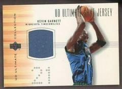 Kevin Garnett [Ultimate Game Jersey - Silver] Basketball Cards 2000 Ultimate Collection Prices
