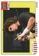 Carlito Wrestling Cards 2008 Topps Heritage IV WWE Prices