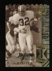 Jim Brown [Century Collection] Football Cards 1999 Upper Deck Century Legends Prices