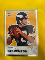 Fran Tarkenton [Gold] Football Cards 1999 Upper Deck Retro Prices