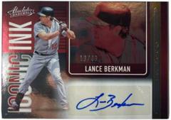 Lance Berkman #II-LB Baseball Cards 2022 Panini Absolute Iconic Ink Autographs Prices