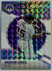 Andruw Jones [White] #MM-12 Baseball Cards 2022 Panini Mosaic Men of Mastery Prices