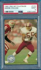 Andre Collins Football Cards 1991 Pro Set Platinum Prices