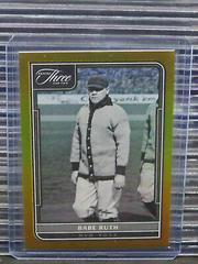 Babe Ruth [Holo Gold] Baseball Cards 2022 Panini Three and Two Prices
