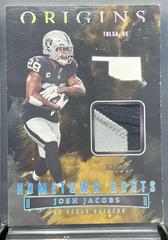Josh Jacobs [Gold] Football Cards 2022 Panini Origins Hometown Roots Prices