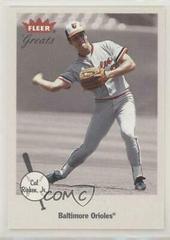 Cal Ripken Jr. Baseball Cards 2002 Fleer Greats Prices