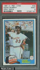 Eddie Murray [Gray Back] #39 Baseball Cards 1981 O Pee Chee Prices