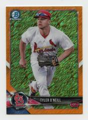 Tyler O'Neill [Orange Refractor] #BCP-15 Baseball Cards 2018 Bowman Chrome Prospects Prices