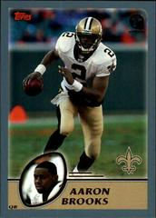 Aaron Brooks [1st Edition] #145 Football Cards 2003 Topps Prices