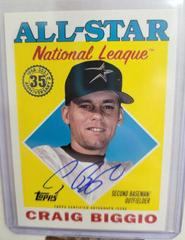 Craig Biggio Baseball Cards 2023 Topps 1988 All Star Autographs Prices