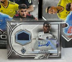 Deiber Caicedo Soccer Cards 2023 Topps MLS Relics Autographs Prices