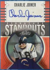 Charlie Joiner [Orange] #SS-19 Football Cards 2023 Panini Absolute Signature Standouts Prices
