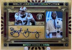 Bryant Young #GJS-BY Football Cards 2023 Panini Gold Standard Jacket Signatures Prices