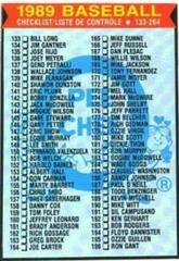 Checklist 133-264 #118 Baseball Cards 1989 O Pee Chee Prices